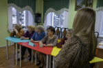 Предновогодняя встреча участниц досугового объединения "Сударушки"