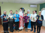 Праздничная программа "Здравствуй, Новый год!" в отделении социальной реабилитации инвалидов