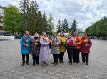 Участие в областном автопробеге "Под знаменем Победы"