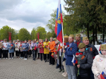 Участие в областном автопробеге "Под знаменем Победы"