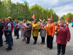 Участие в областном автопробеге "Под знаменем Победы"
