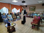Духовная поддержка: Таинство Елеосвящения для ветеранов отделения временного проживания