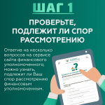 Информационный материал: Финансовый уполномоченный